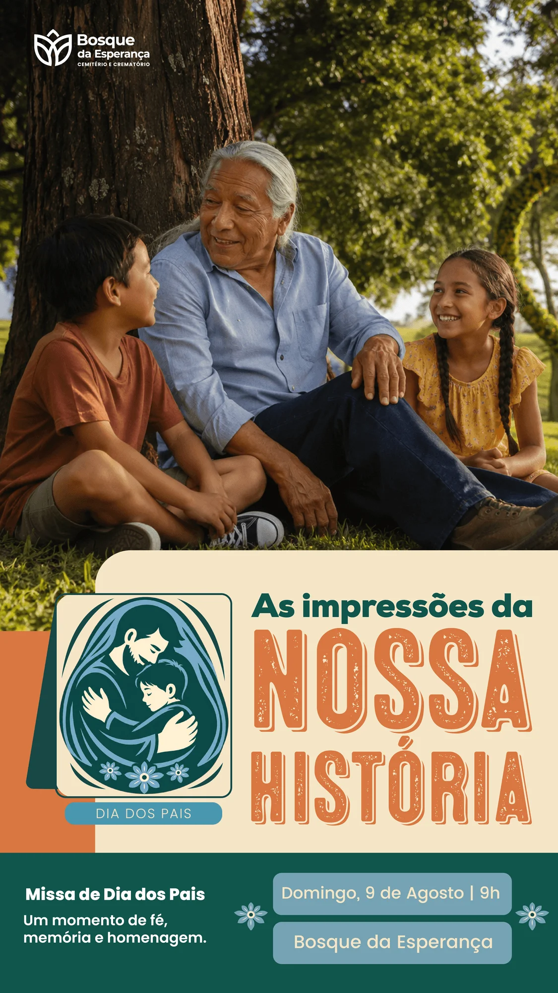 Início 2 BOSQUE CAMPANHA DIA DOS PAIS 2026 POSTS 23 1 1